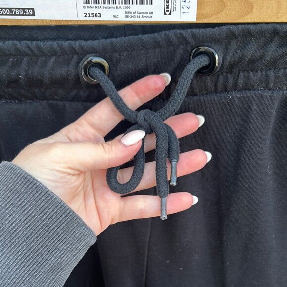 Criminal Damage London Women’s Black, Red and White Striped Sweatpants - Picture 4 of 11